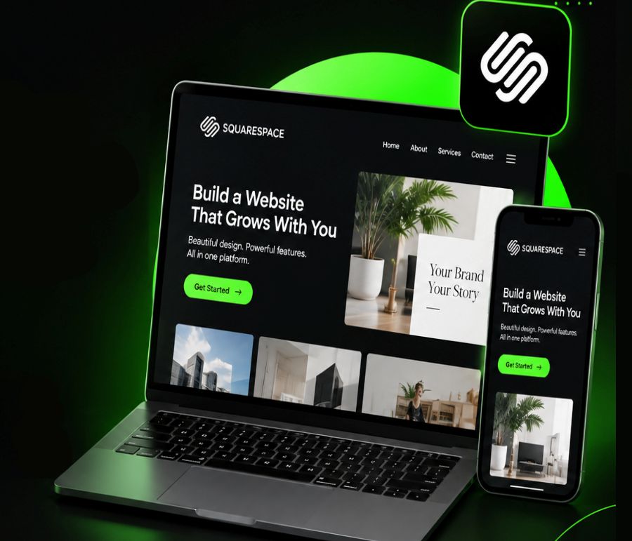 Squarespace website design and customization