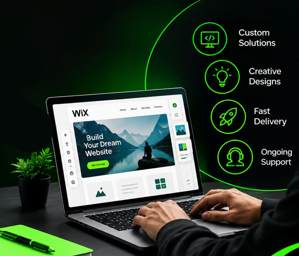 Wix website design and development